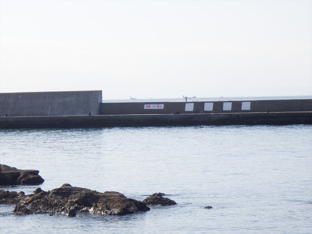 長井漁港の堤防が完全立入禁止！残念ながら釣りも不可能に…。